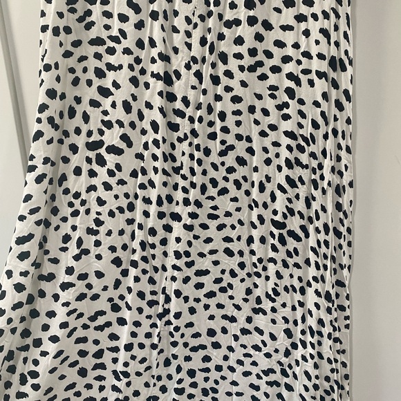 Stylish Black and White Polka Dot Dalmatian Dress sz S - Picture 8 of 9